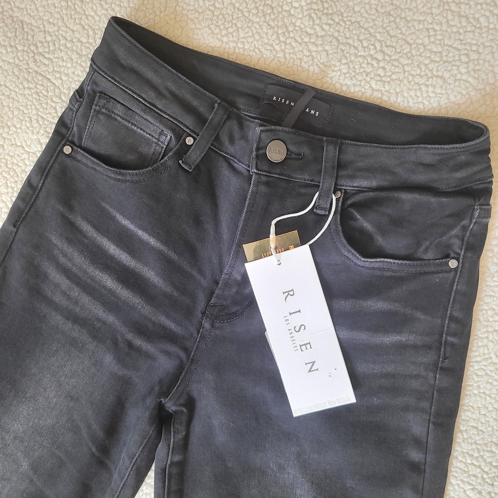 Risen Women's Black Boot Cut Jeans